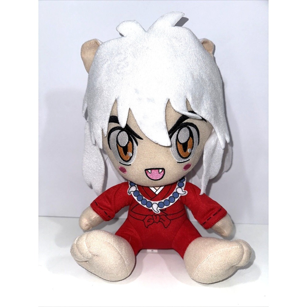 2016 OlyFactory Inuyasha Anime Manga Half-Demon Soft Plush Stuffed Toy 11"